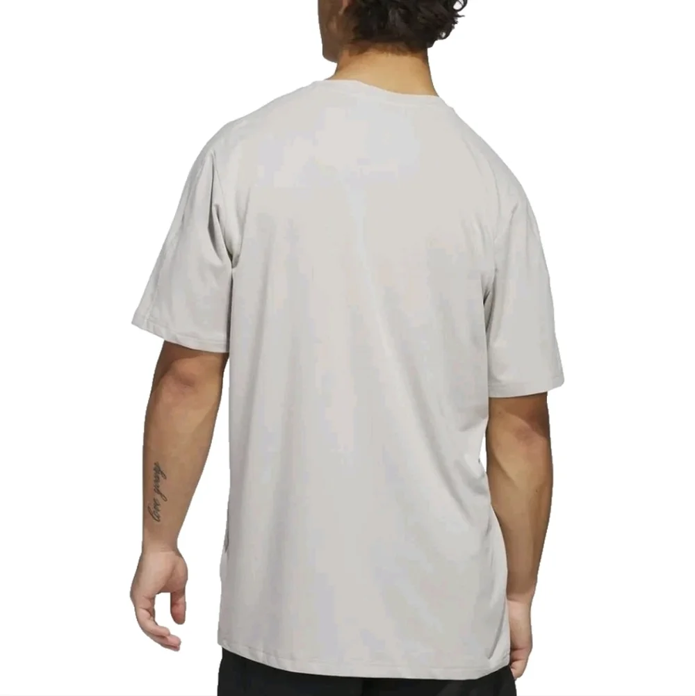 NWT Adidas Men's‎ Short Sleeve Active Tee Beige M